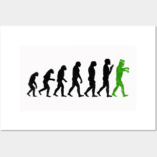 Funny Evolution Theory Humor Posters and Art